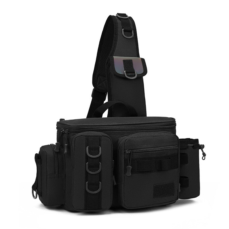 🎣 Multifunctional Outdoor Fishing Bag + FREE Tackle Kit