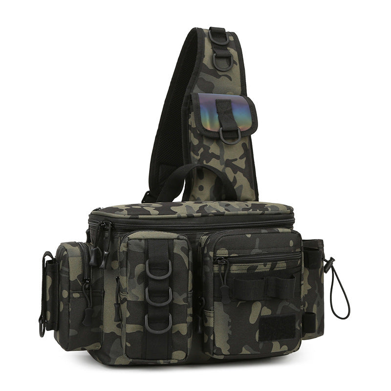 🎣 Multifunctional Outdoor Fishing Bag + FREE Tackle Kit