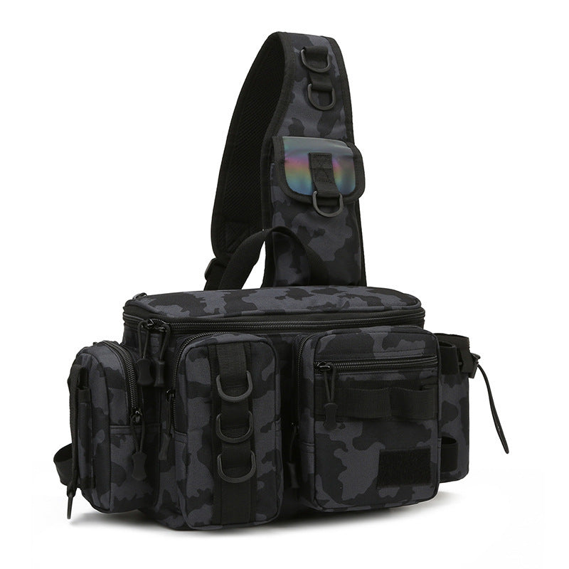 🎣 Multifunctional Outdoor Fishing Bag + FREE Tackle Kit
