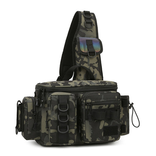 🎣 Multifunctional Outdoor Fishing Bag + FREE Tackle Kit